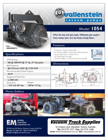 Wallenstein 1054 LNHRVO