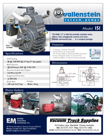 Wallenstein 151 HVOA