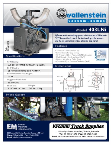 Wallenstein 403 LNHRVO